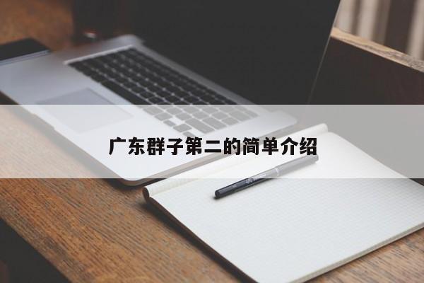 广东群子第二的简单介绍